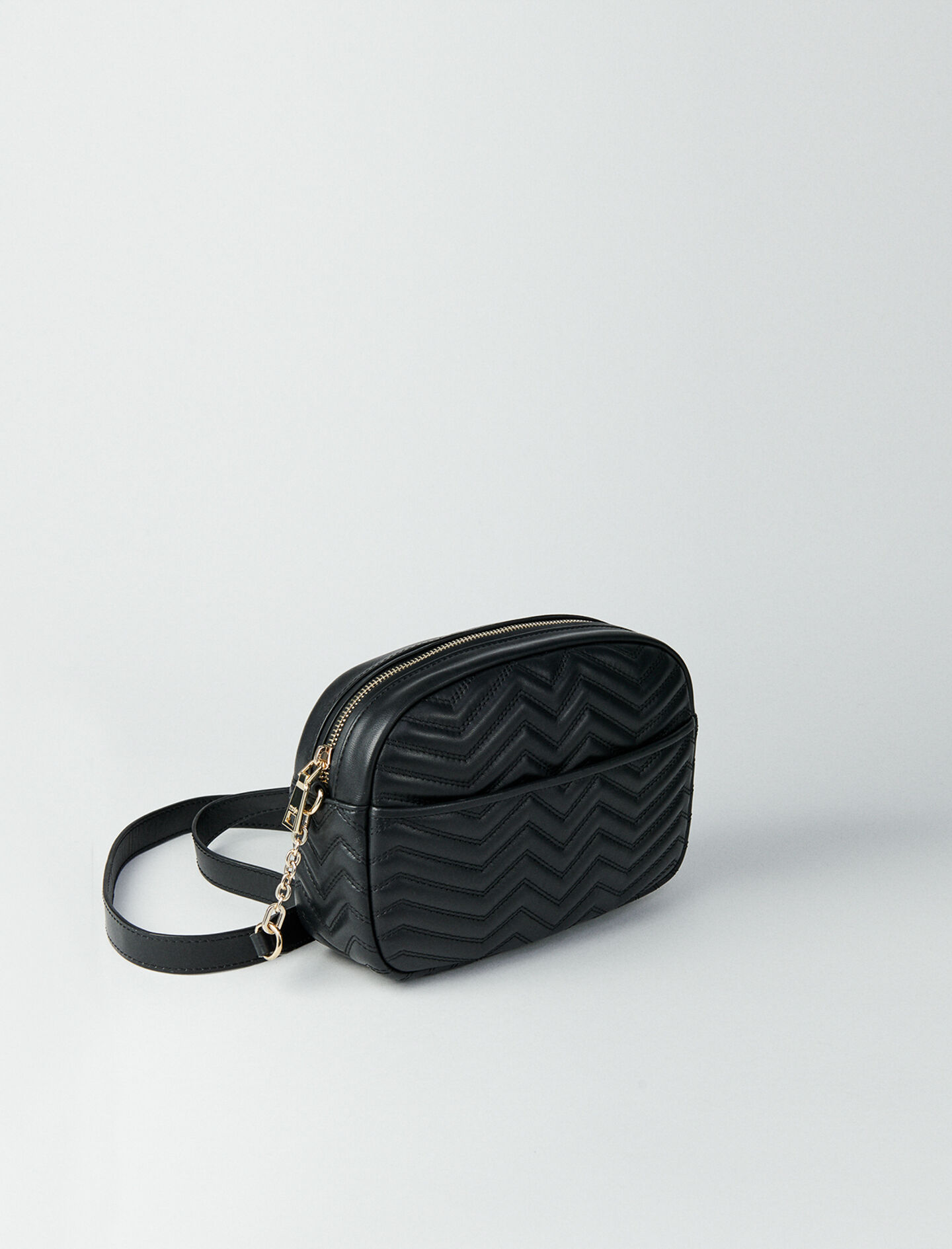 Sac maje outlet matelasse noir