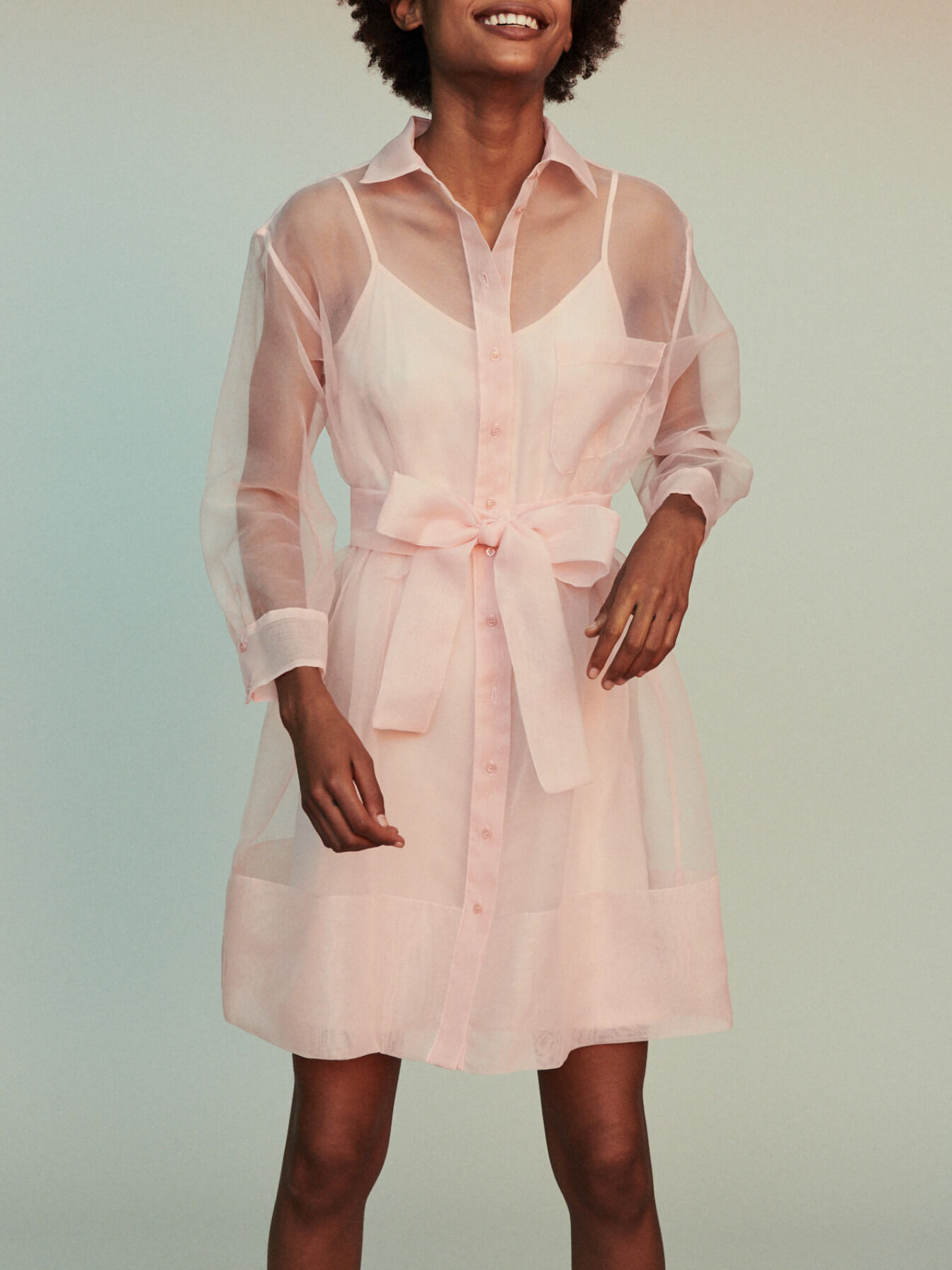 Robe online organza maje
