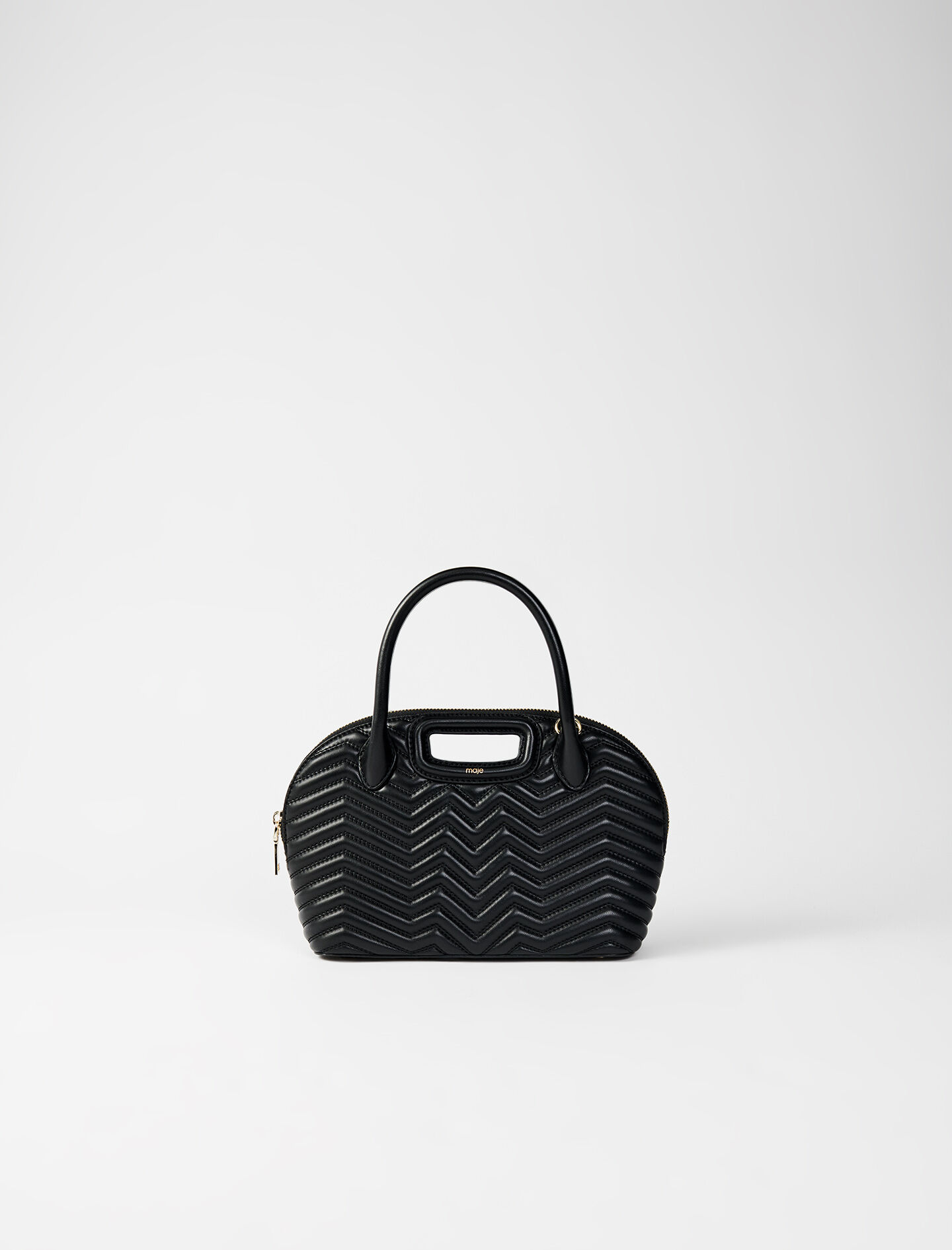 Sac m maje noir matelassé hotsell