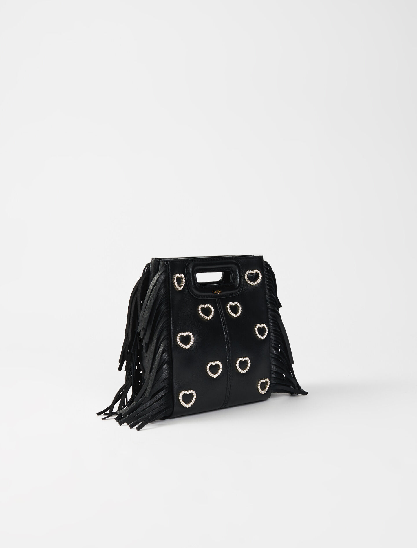 Sac maje cuir sale noir