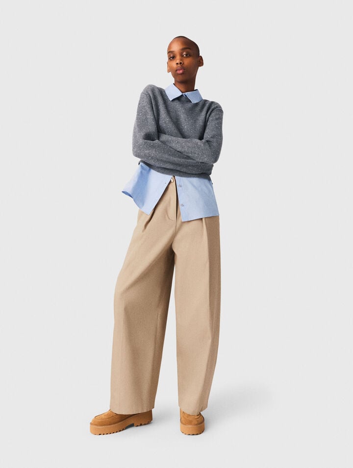 Pantalon balon en coton