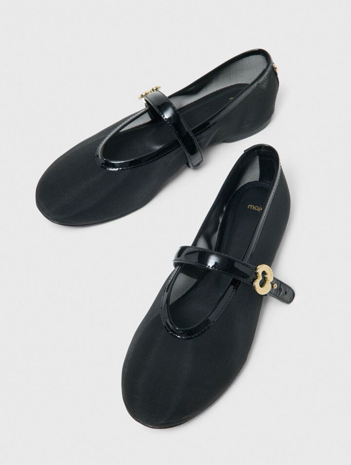 Ballerines en mesh