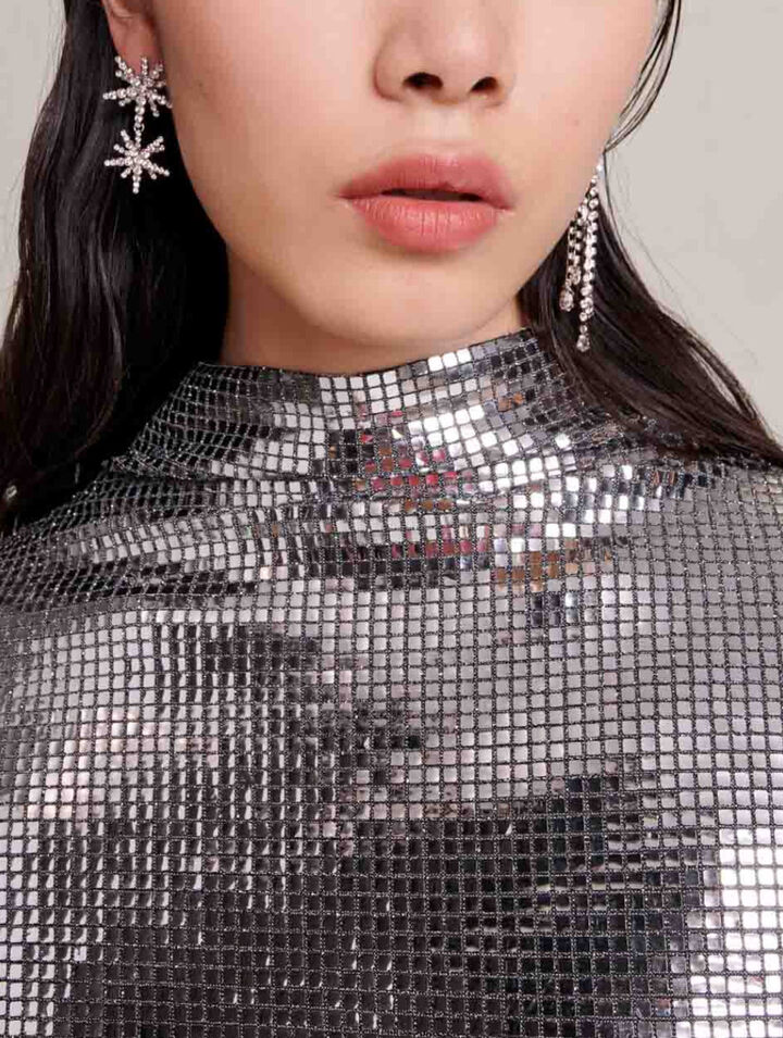 Haut à paillettes
