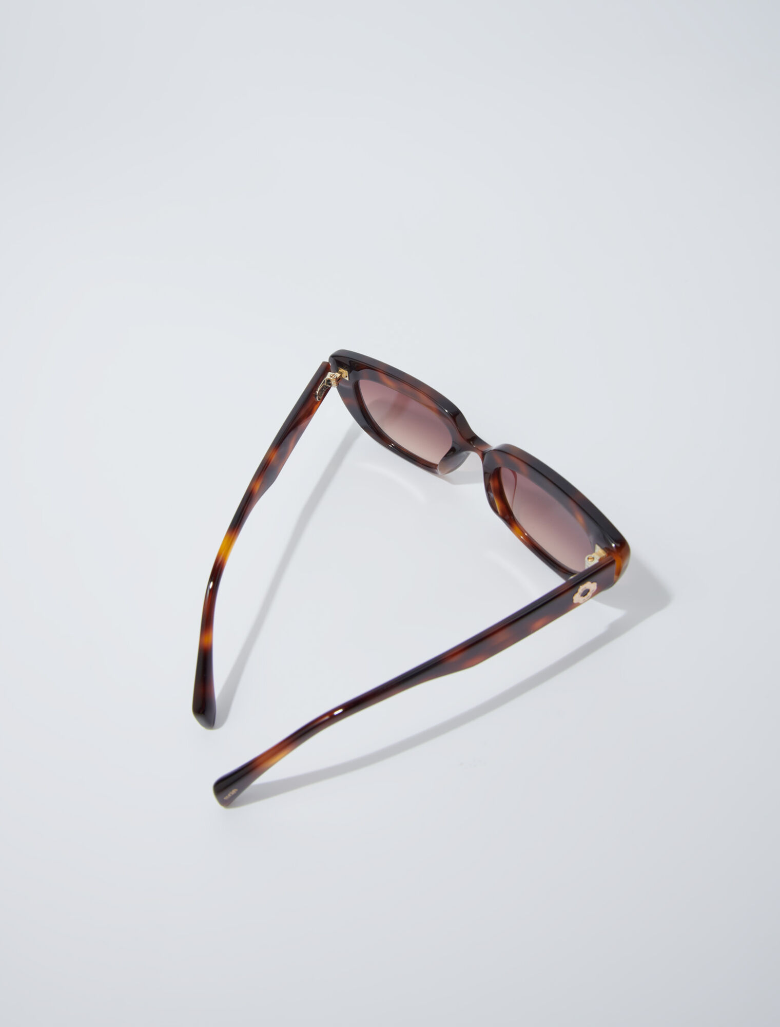 Lunettes fines cat eye en acétate