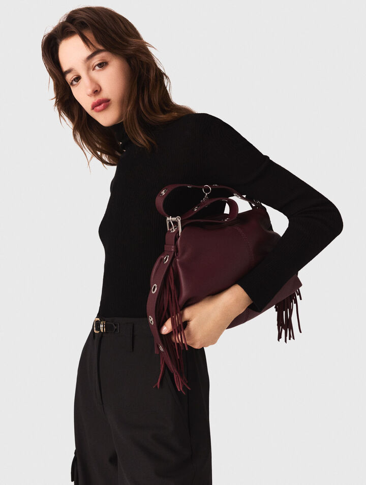 Sac Miss M en cuir lisse