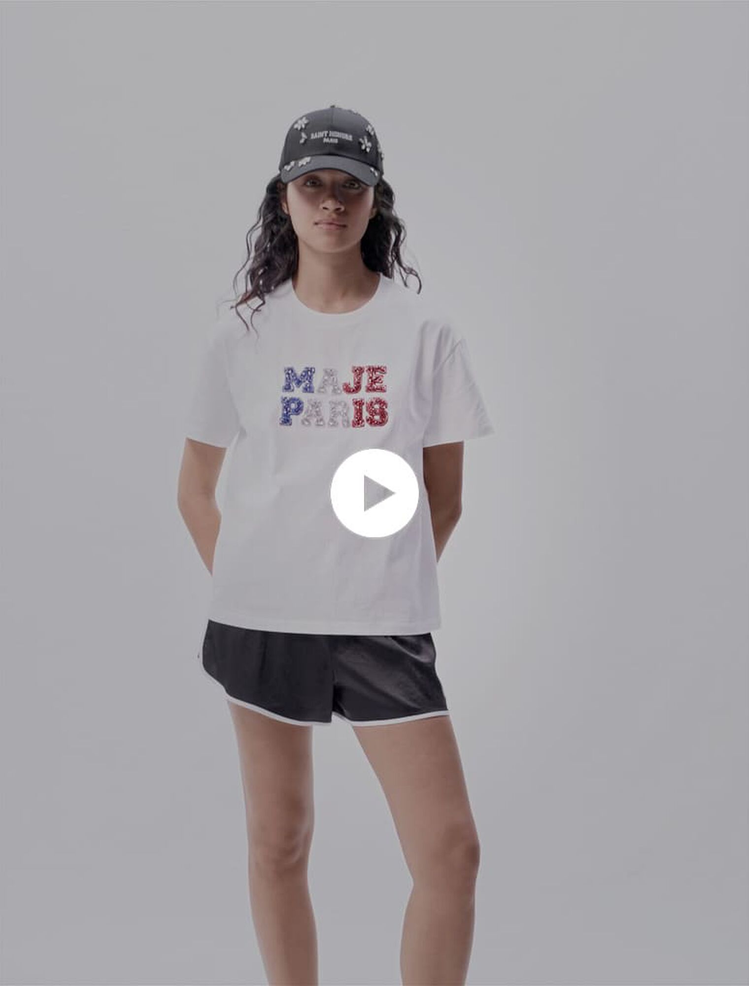 Tee-shirt à strass