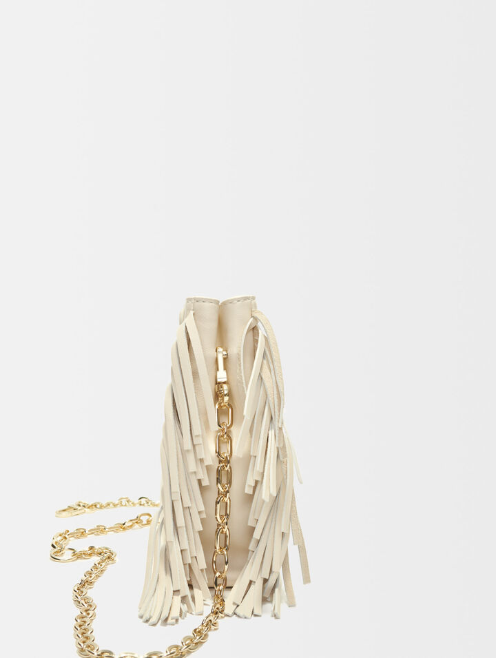 Sac M mini en cuir lisse