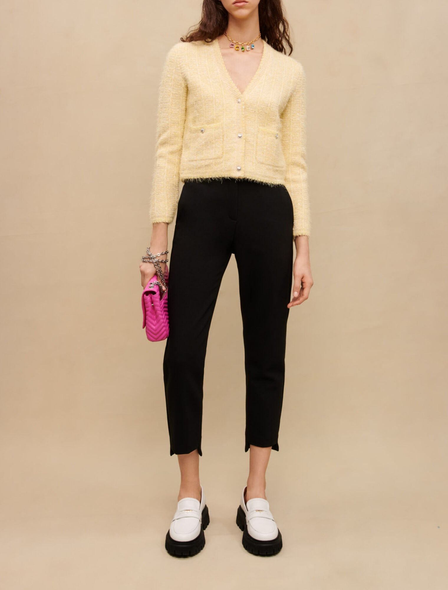Pantalon de costume droit