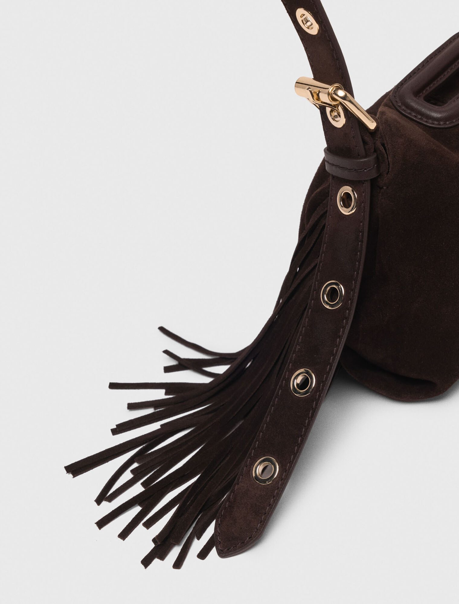 Sac Miss M en cuir suède