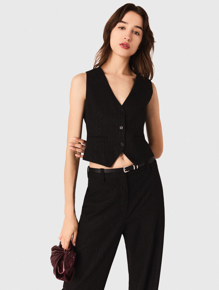 Veston de tailleur à strass