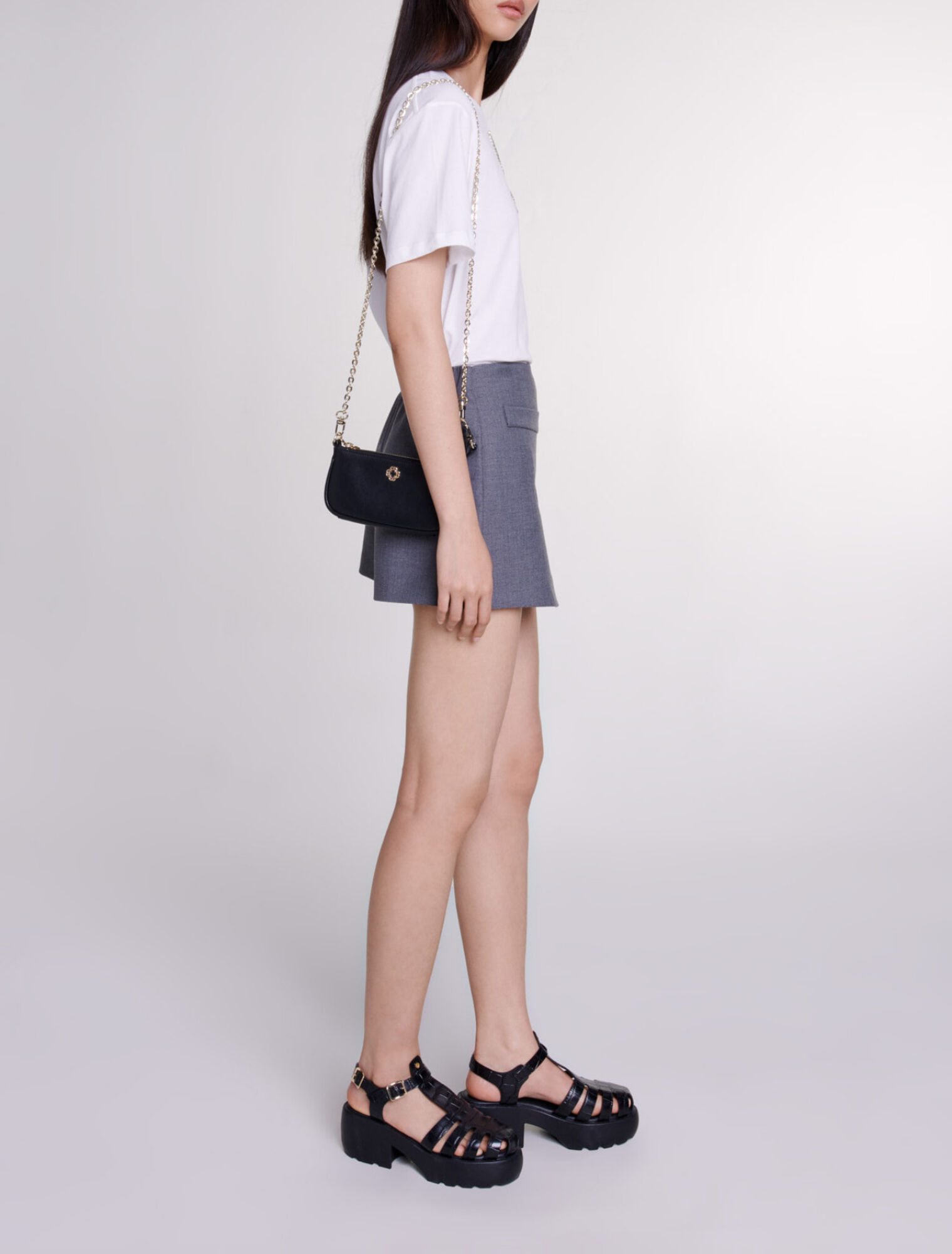 Jupe short portefeuille