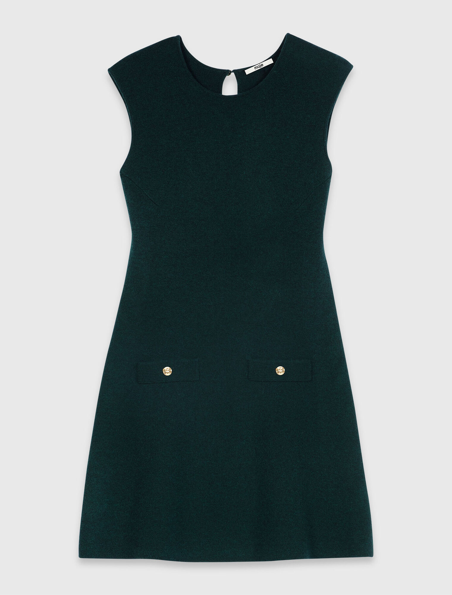 Robe en maille avec pull amovible