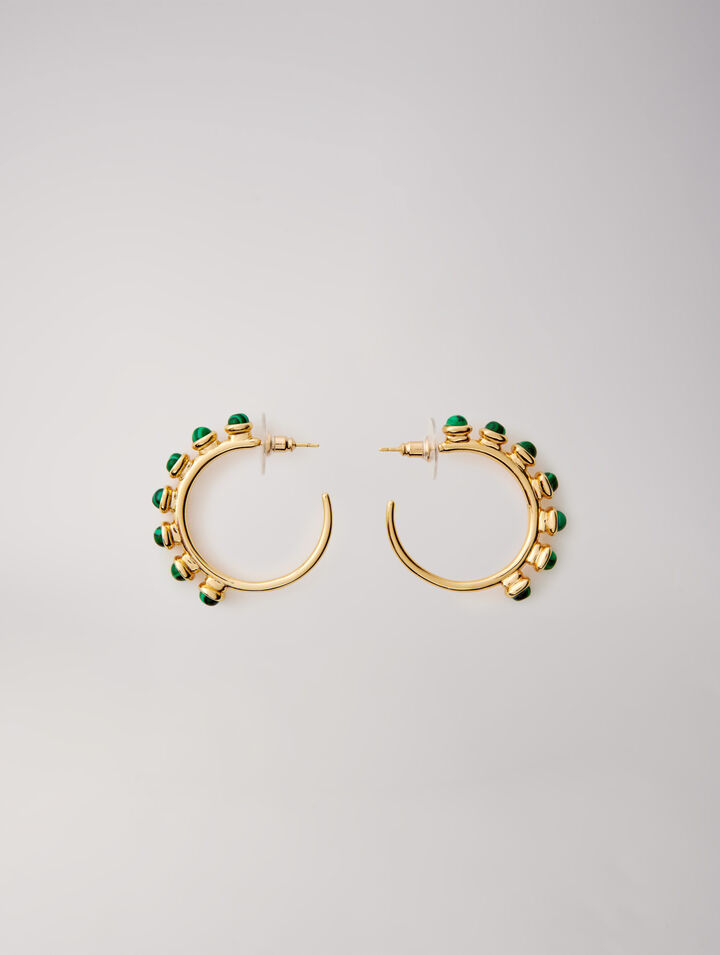 Boucles en pierres naturelles