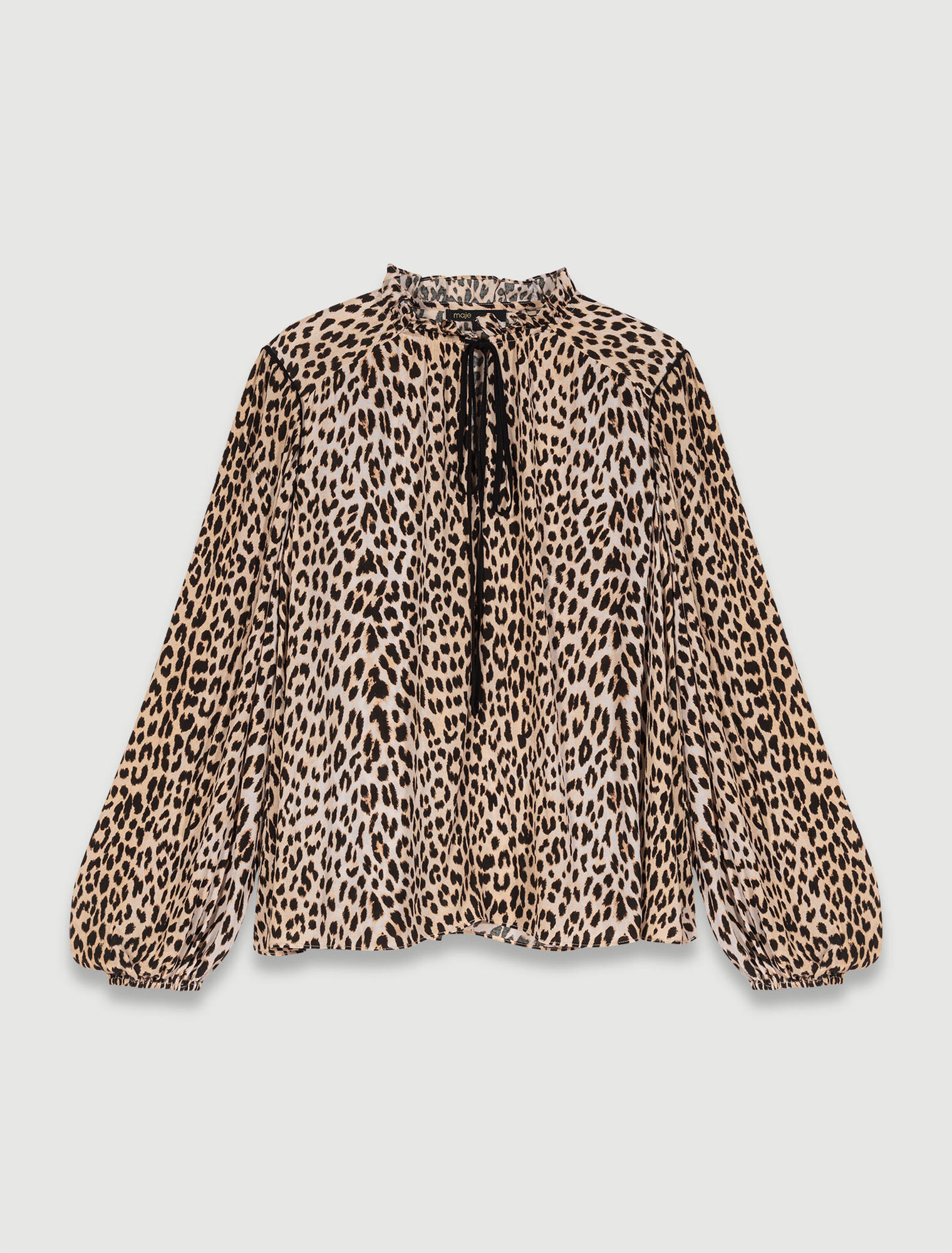 Blouse imprimé léopard