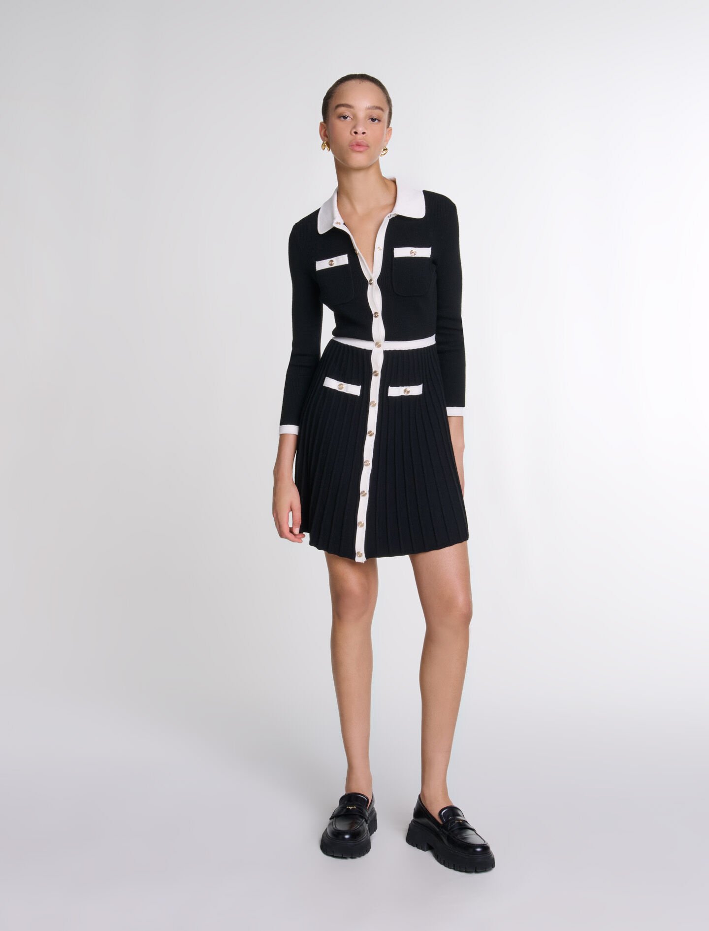 Robe maje maille basket hot sale