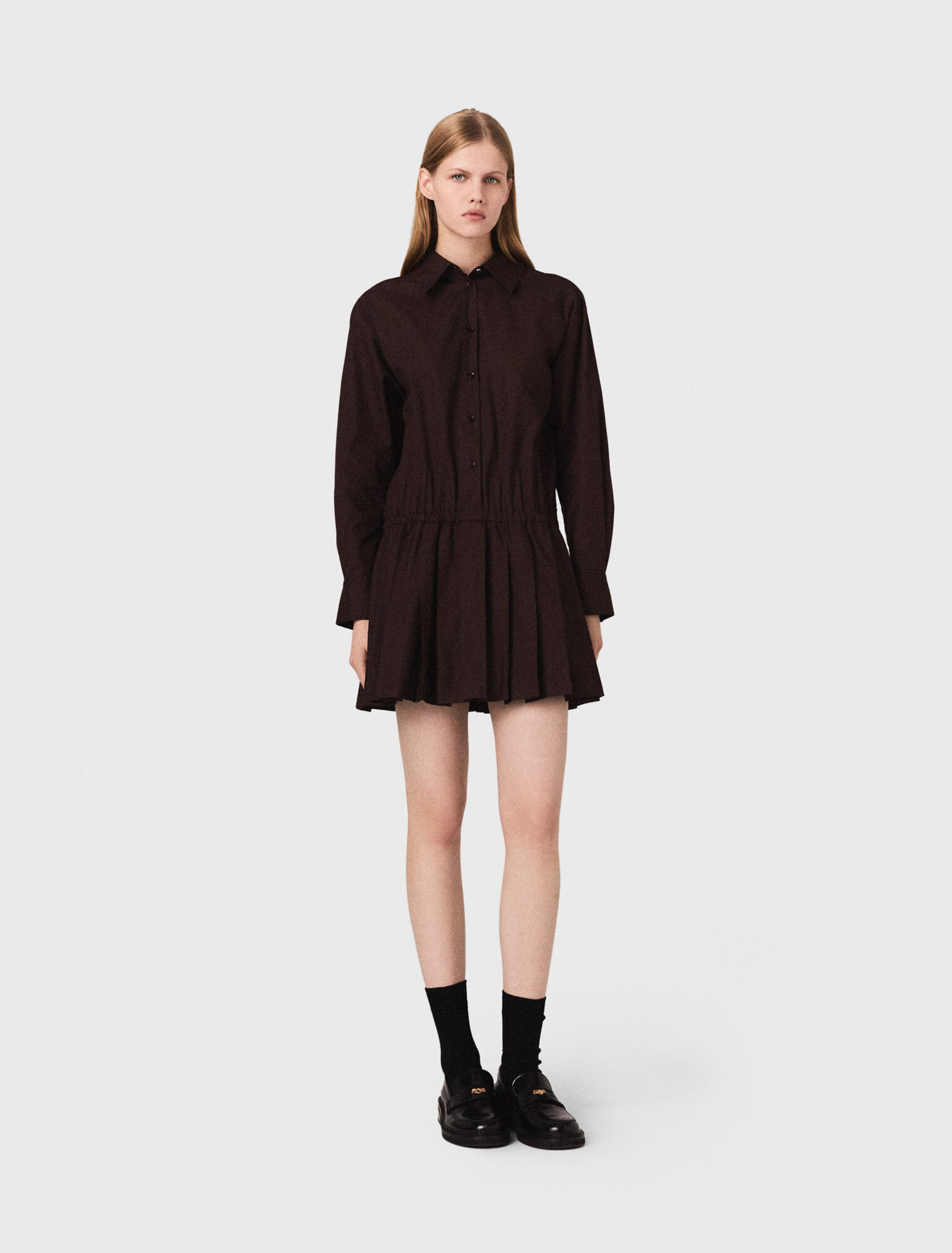 Robe courte deux-en-un