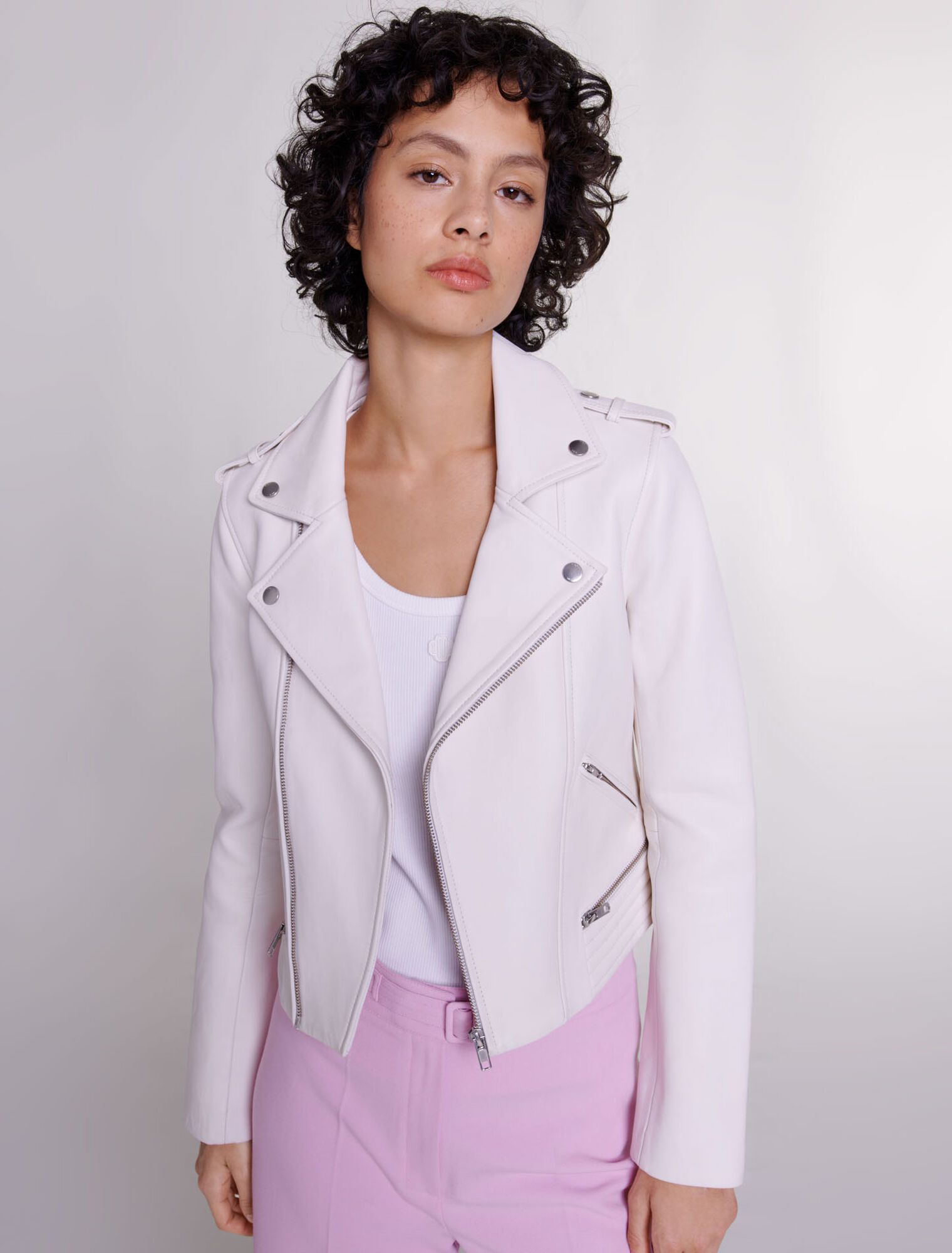 Veste en cuir