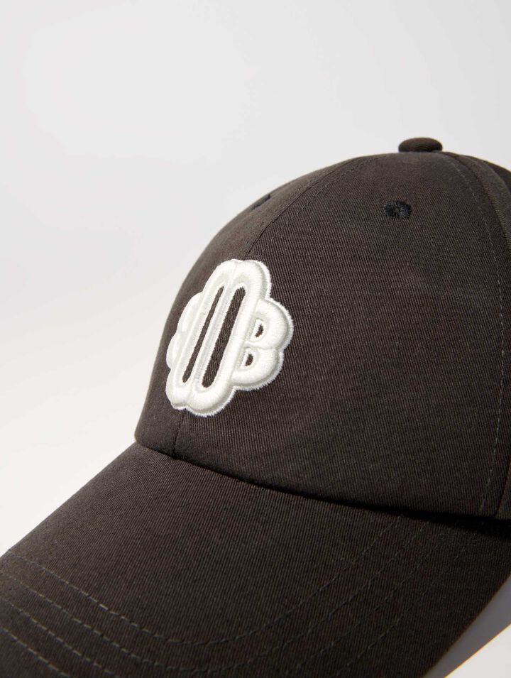 Casquette en coton &agrave; logo Clover