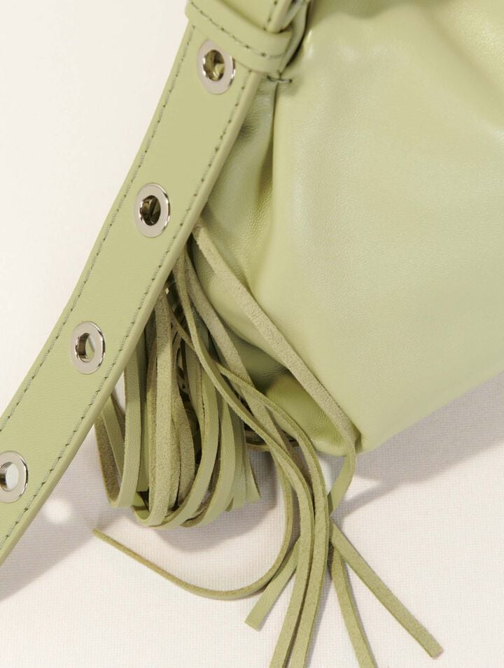 Sac Miss M mini en cuir lisse