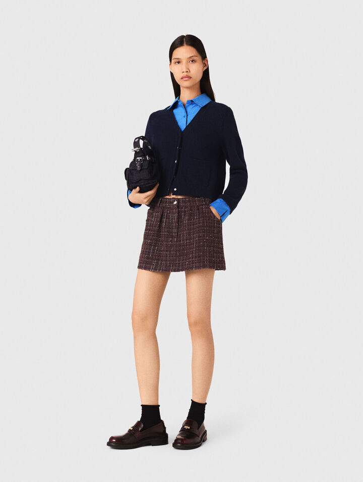 Cardigan avec détails amovibles