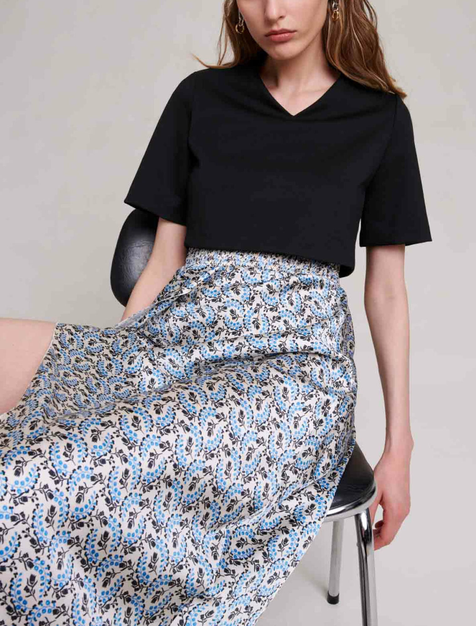 Robe 2-en-1 fleurie