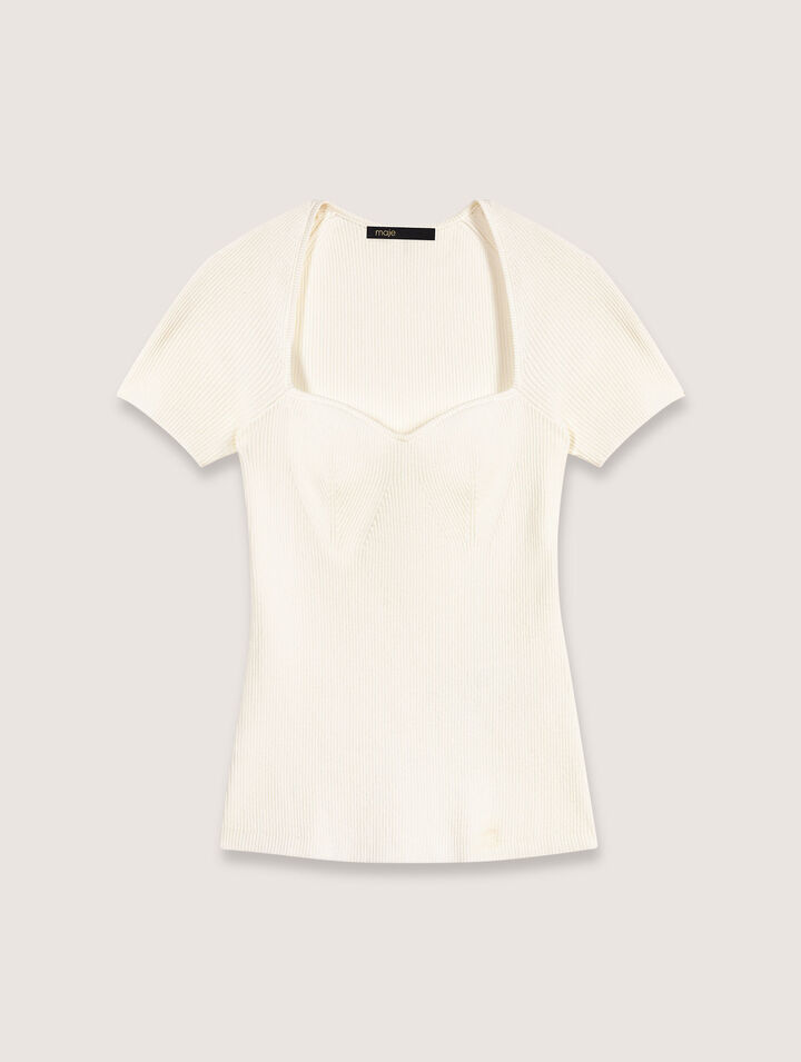 Top en maille