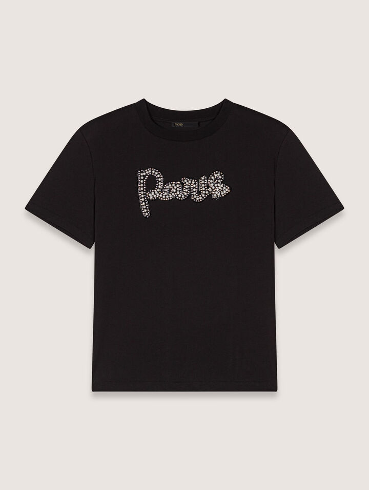 Tee-shirt brodé