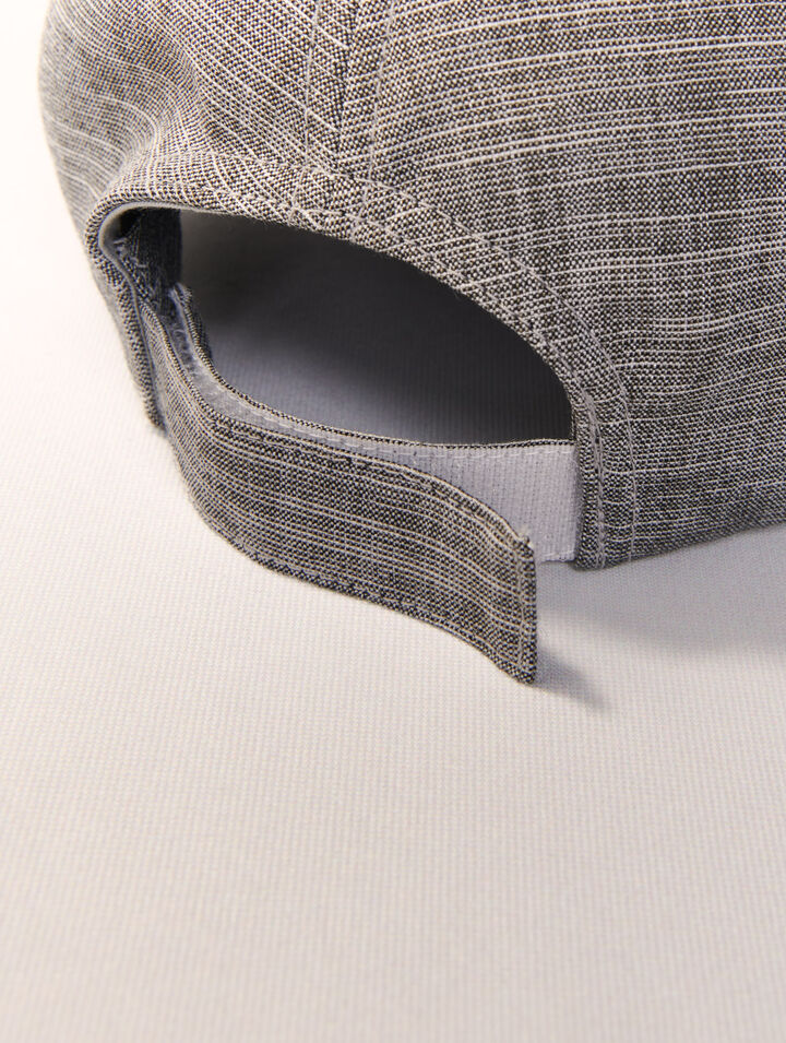 Casquette en coton imprimé