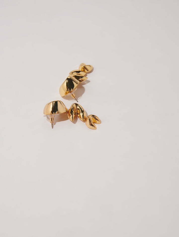 Boucles d'oreilles fortune cookie