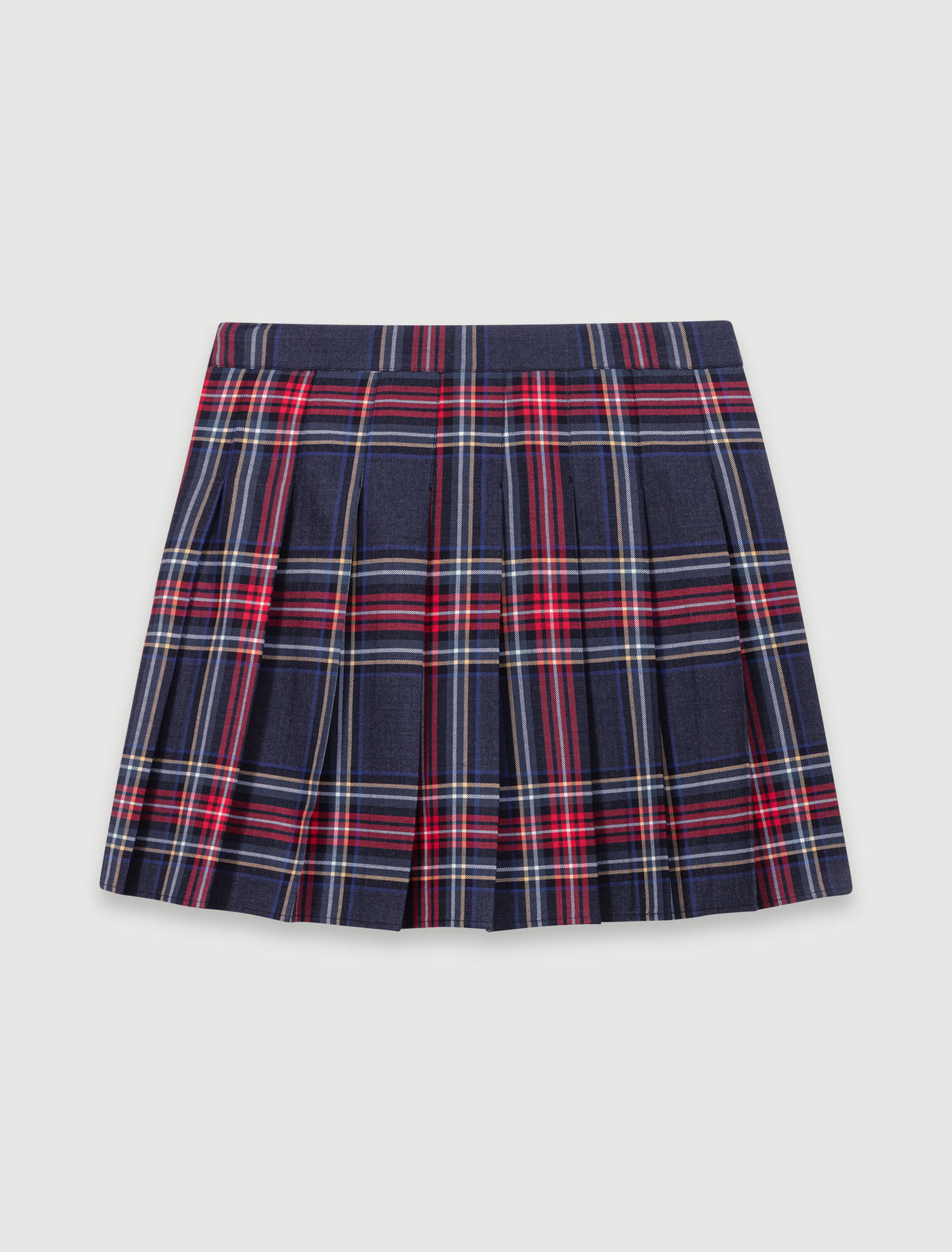 Jupe courte imprimé tartan