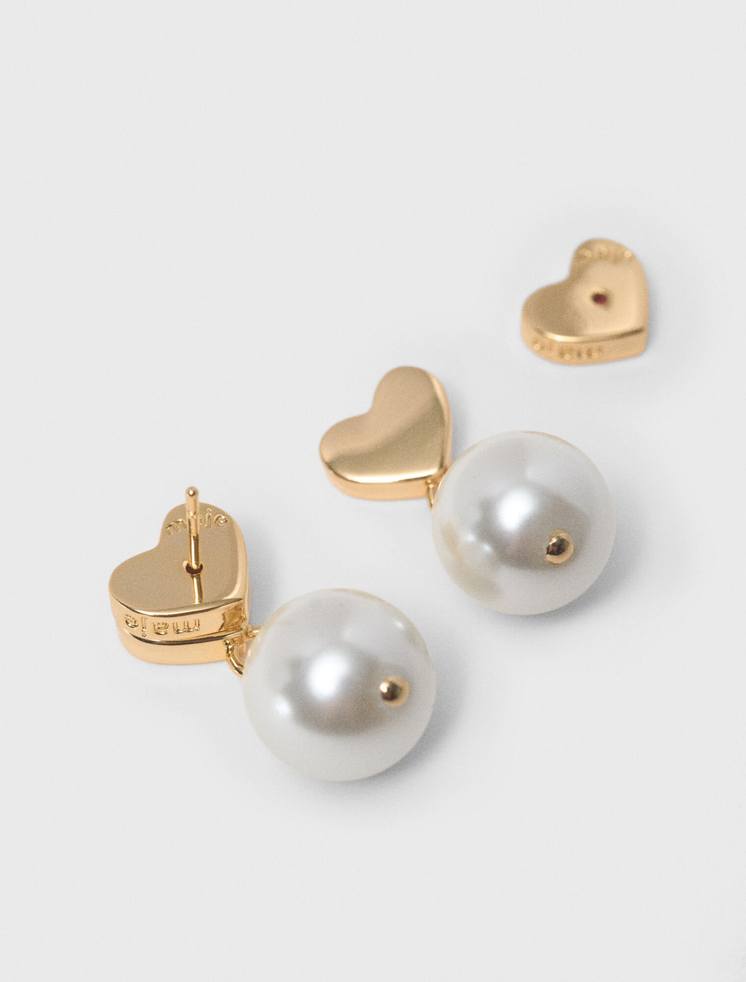 Boucles d'oreille perles