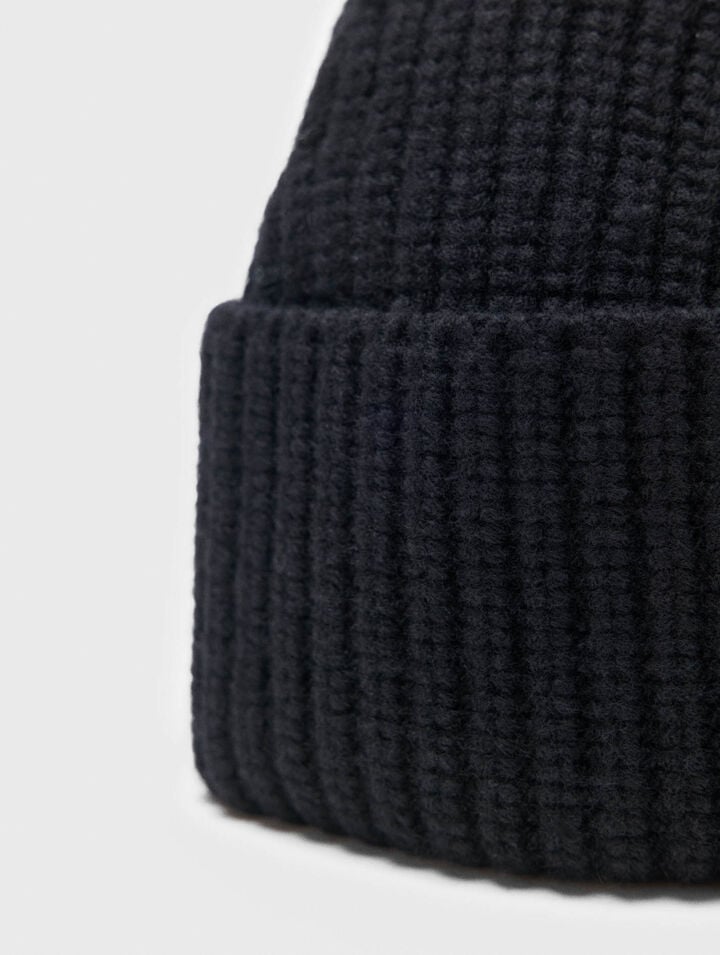 Bonnet en laine et cachemire