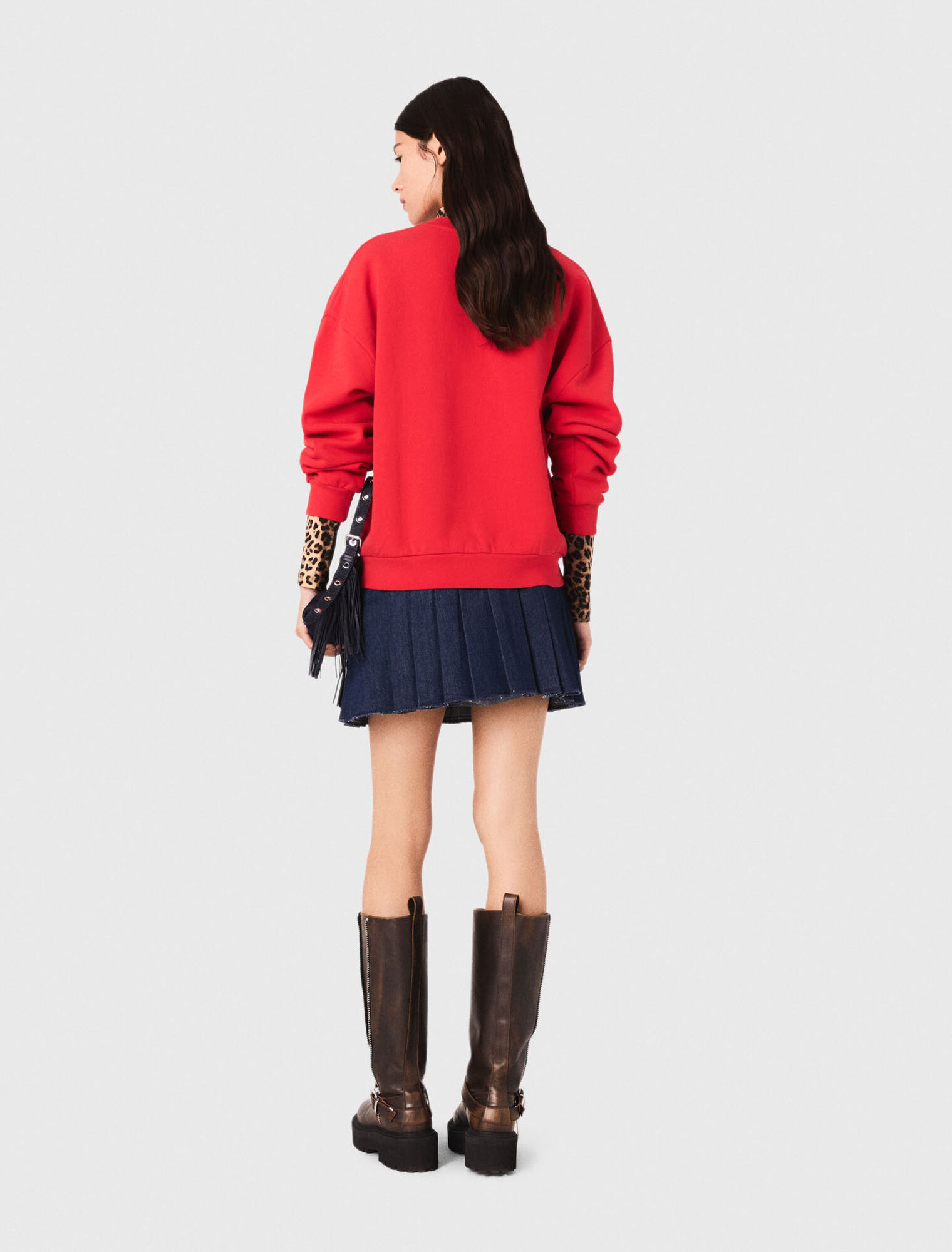 Sweatshirt avec lettrage PARIS NY