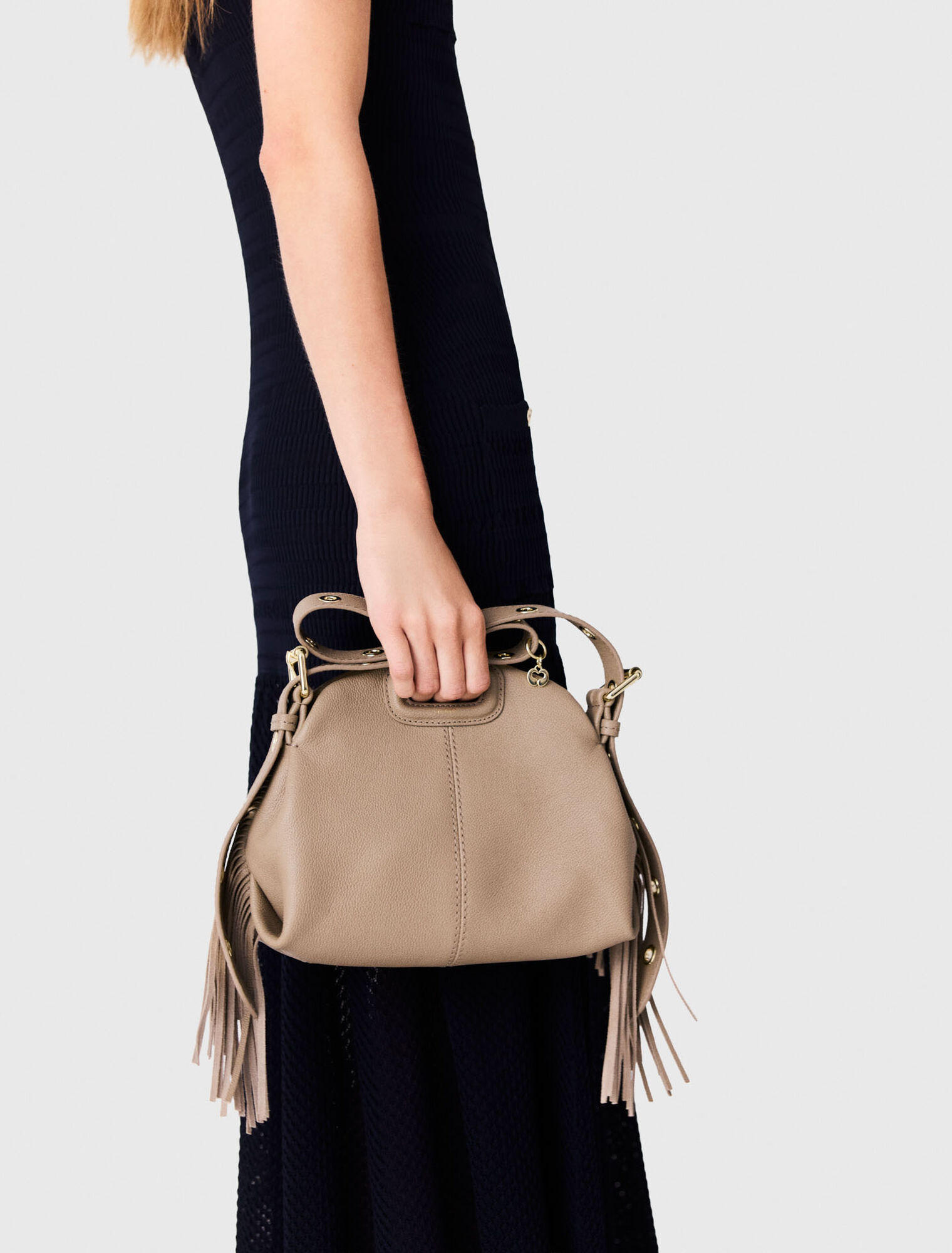 Sac Miss M mini en cuir grain&eacute;