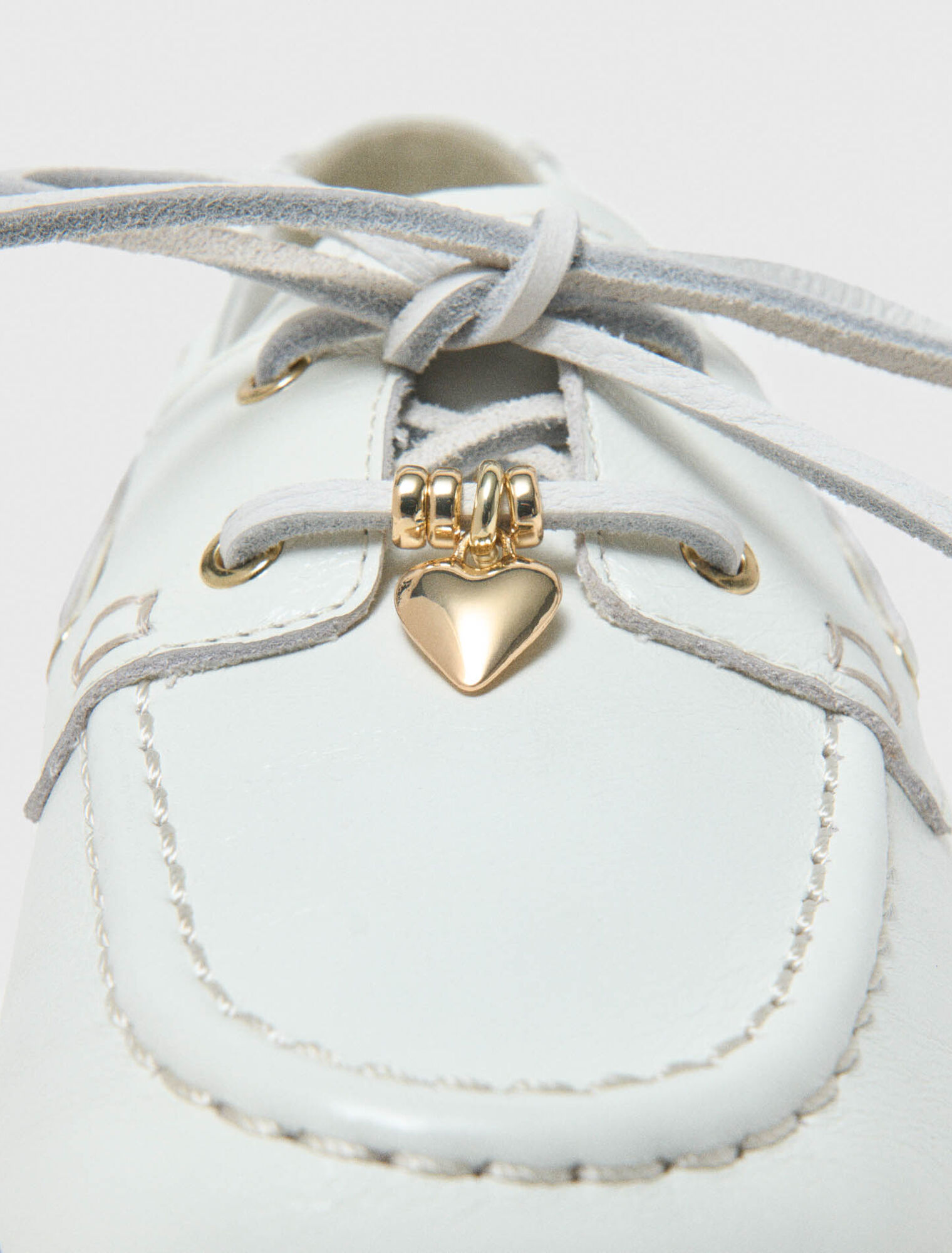 Mocassin bateau en cuir