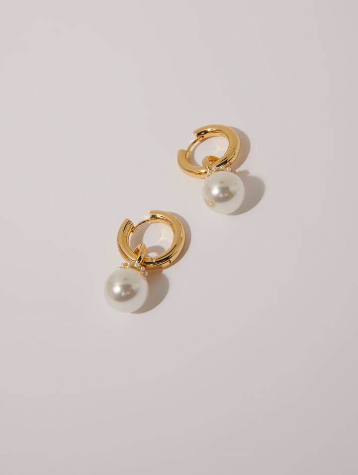 Boucles d'oreilles perles