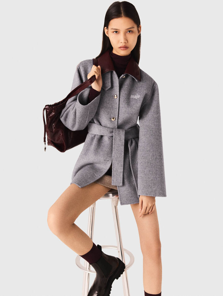 Manteau en laine