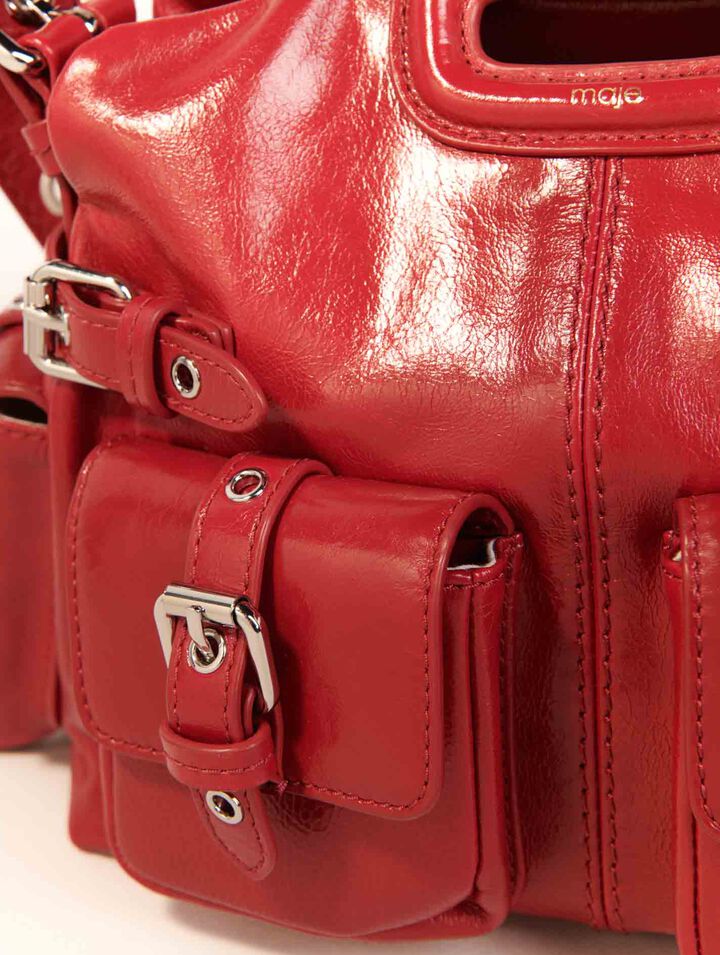 Sac Miss M Mini cargo en cuir use
