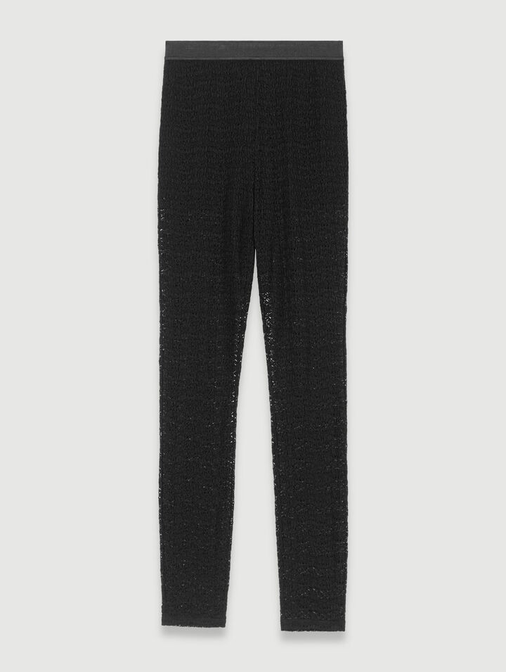Legging en dentelle