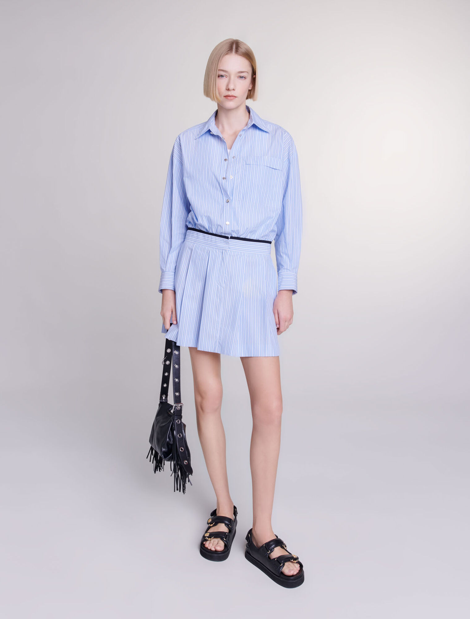 Robe chemise courte