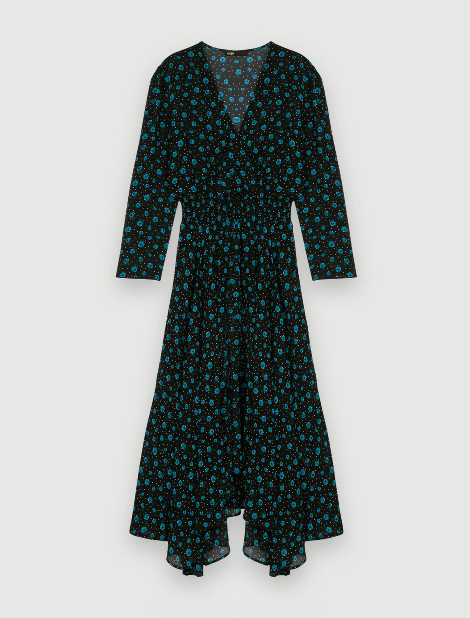 Robe en mousseline imprimée Léopard