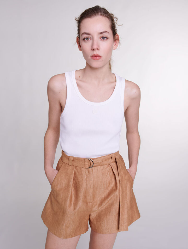Short en lin