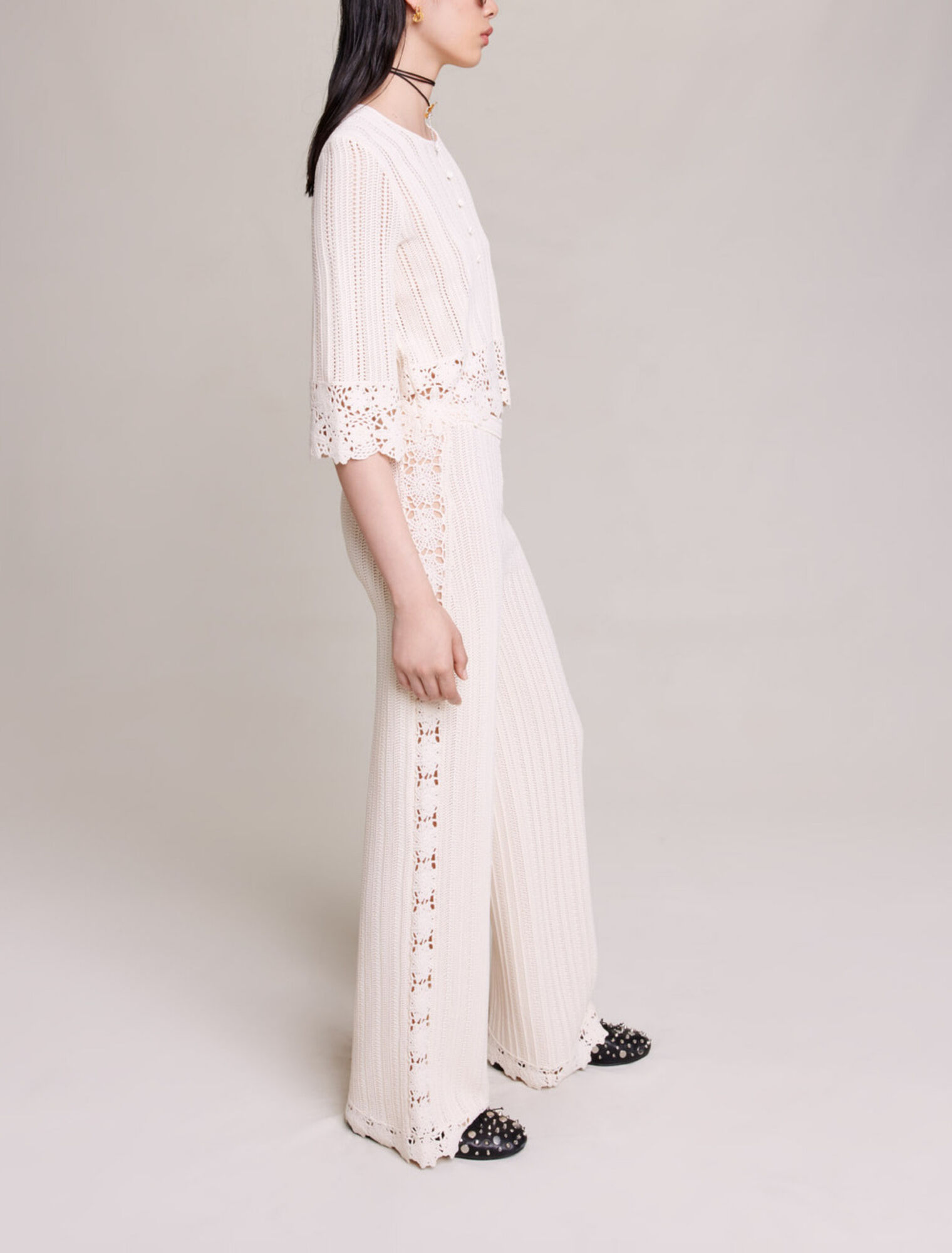 Pantalon en maille