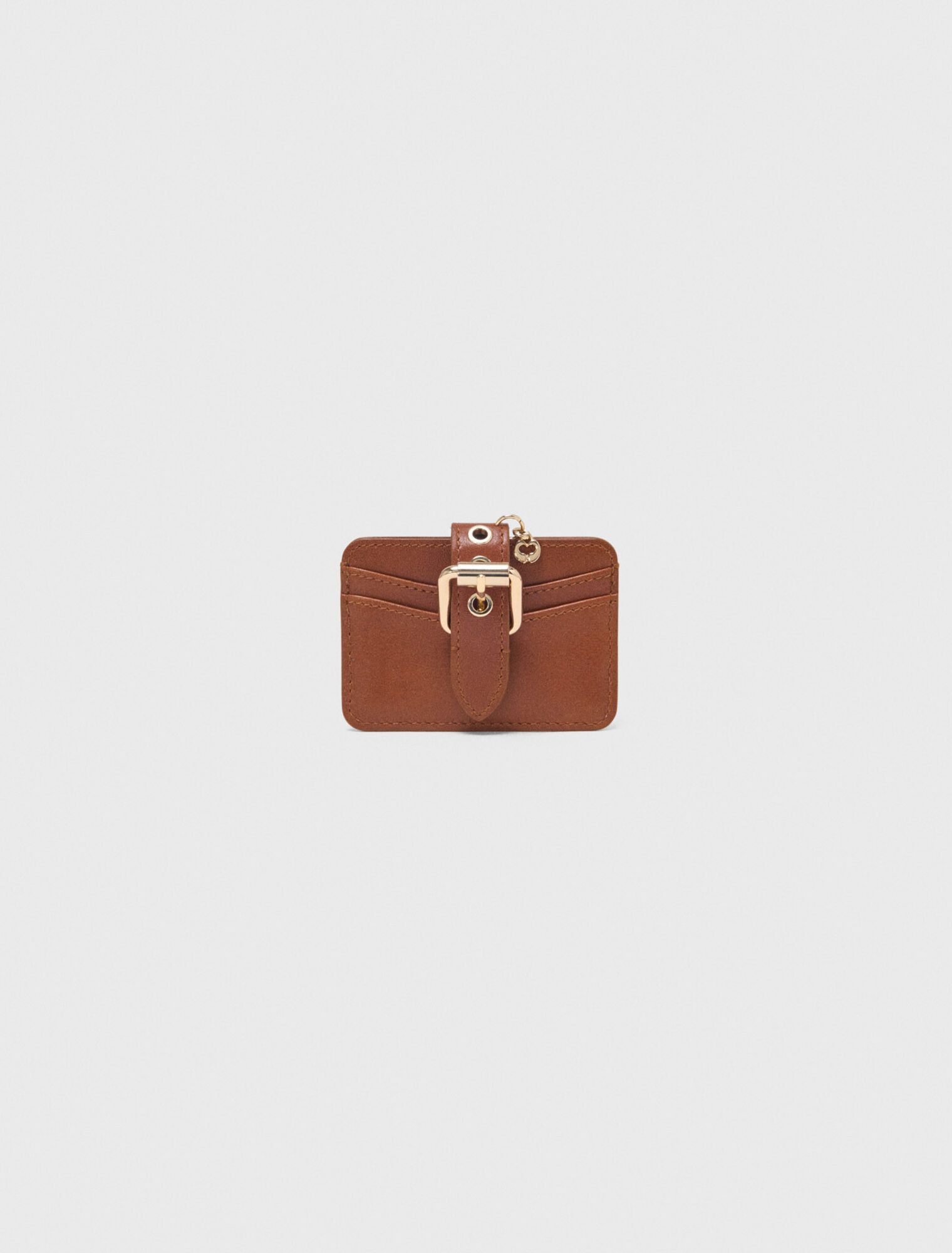 Porte carte Miss M en cuir lisse