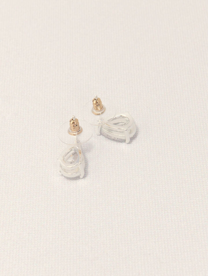 Petites boucles d'oreilles strass