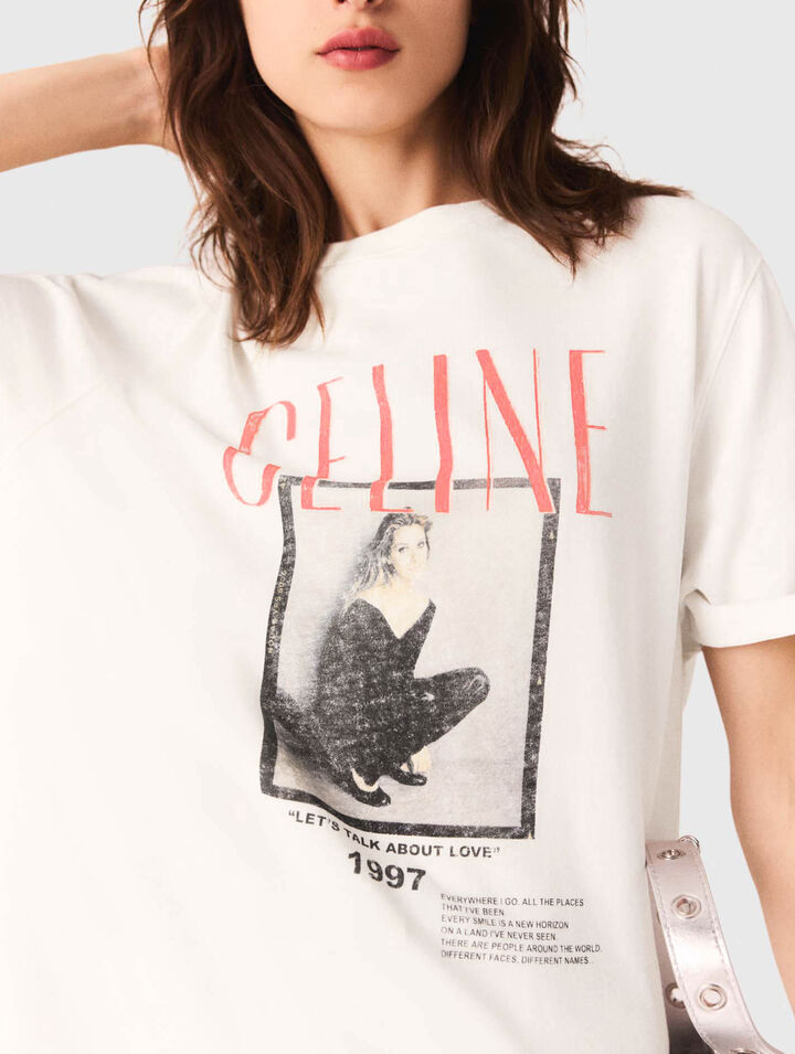 Tee shirt Celine Dion