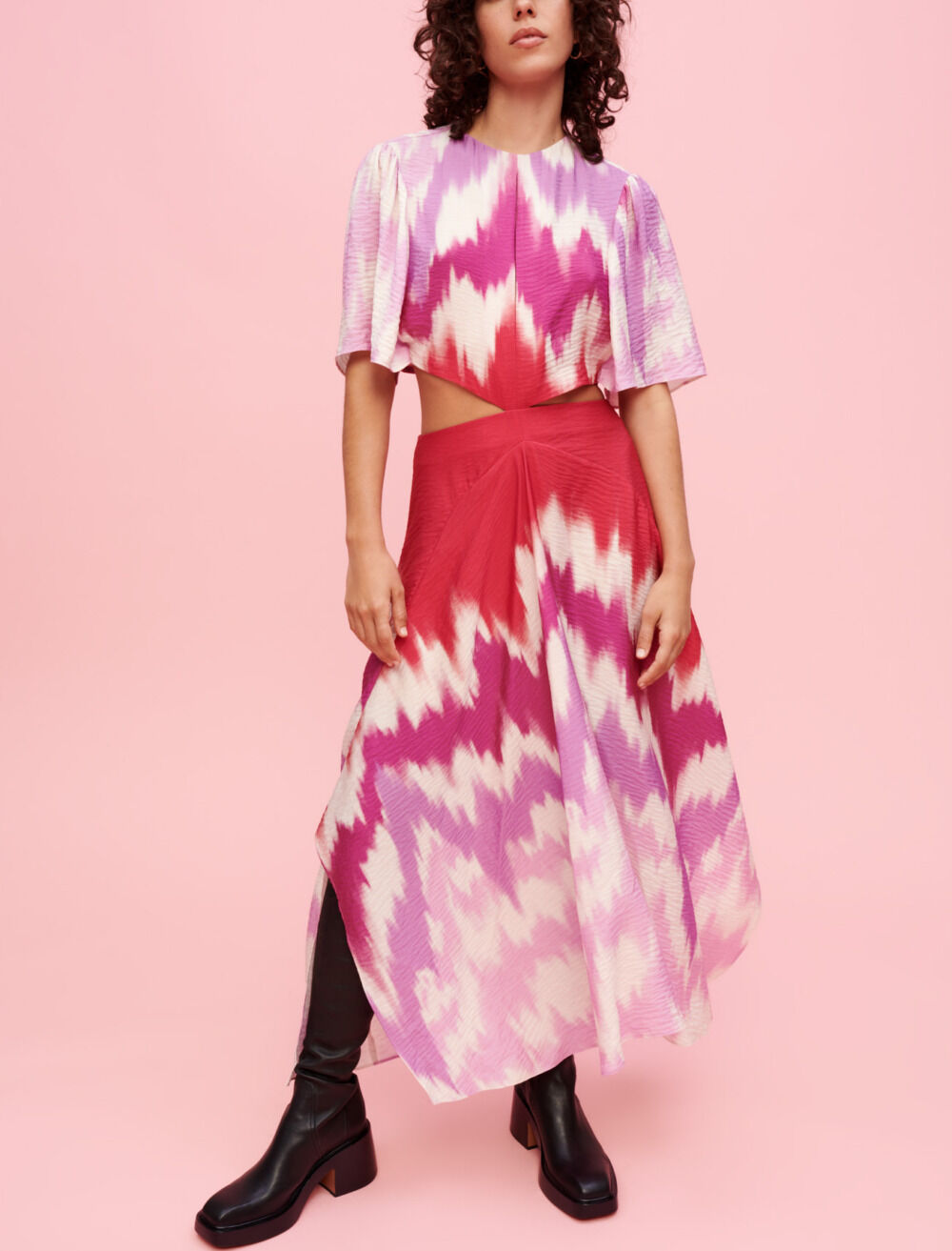 Maje robe foulard hotsell