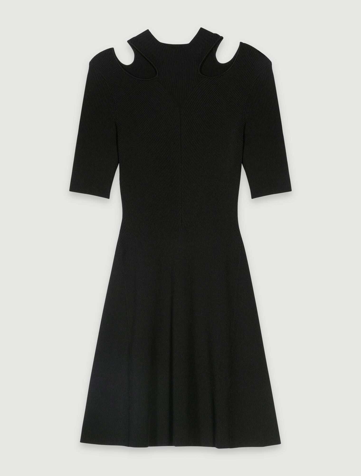 Robe courte ajourée