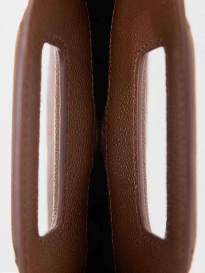 Sac M en cuir grain&eacute;