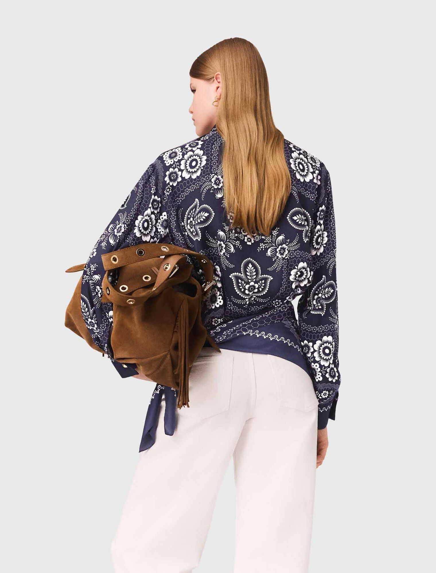 Chemise fluide imprimée